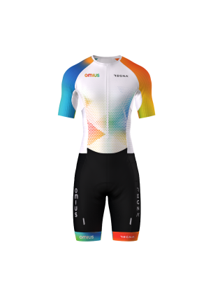 Men's Elite Omius Trisuit 2/3 Zip - OMI