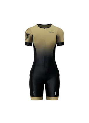 Women's Pro Athlete Trisuit Open Zip - RBE