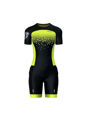Women's Pro Athlete Trisuit Open Zip - RBY