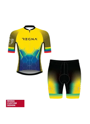 Men’s Pro Athlete Cycling Set – Jersey & Shorts | Full Custom Design