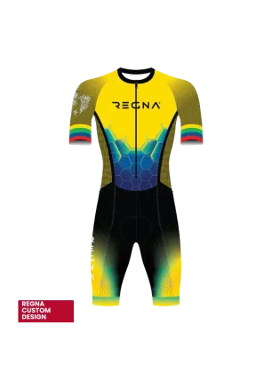 Women's Pro Athlete Trisuit 2/3 Zip - Full Custom Design