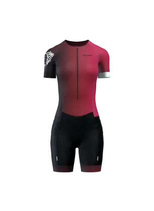 Women's Pro Athlete Trisuit 2/3 Zip - RRE