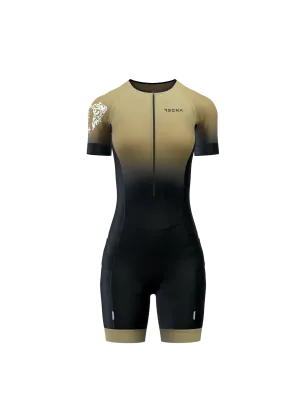 Women's Pro Athlete Trisuit 2/3 Zip - RBE