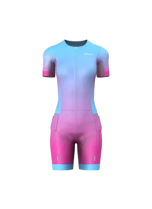 Women's Pro Athlete Trisuit Open Zip - BLP