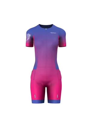 Women's Pro Athlete Trisuit Open Zip - RPI