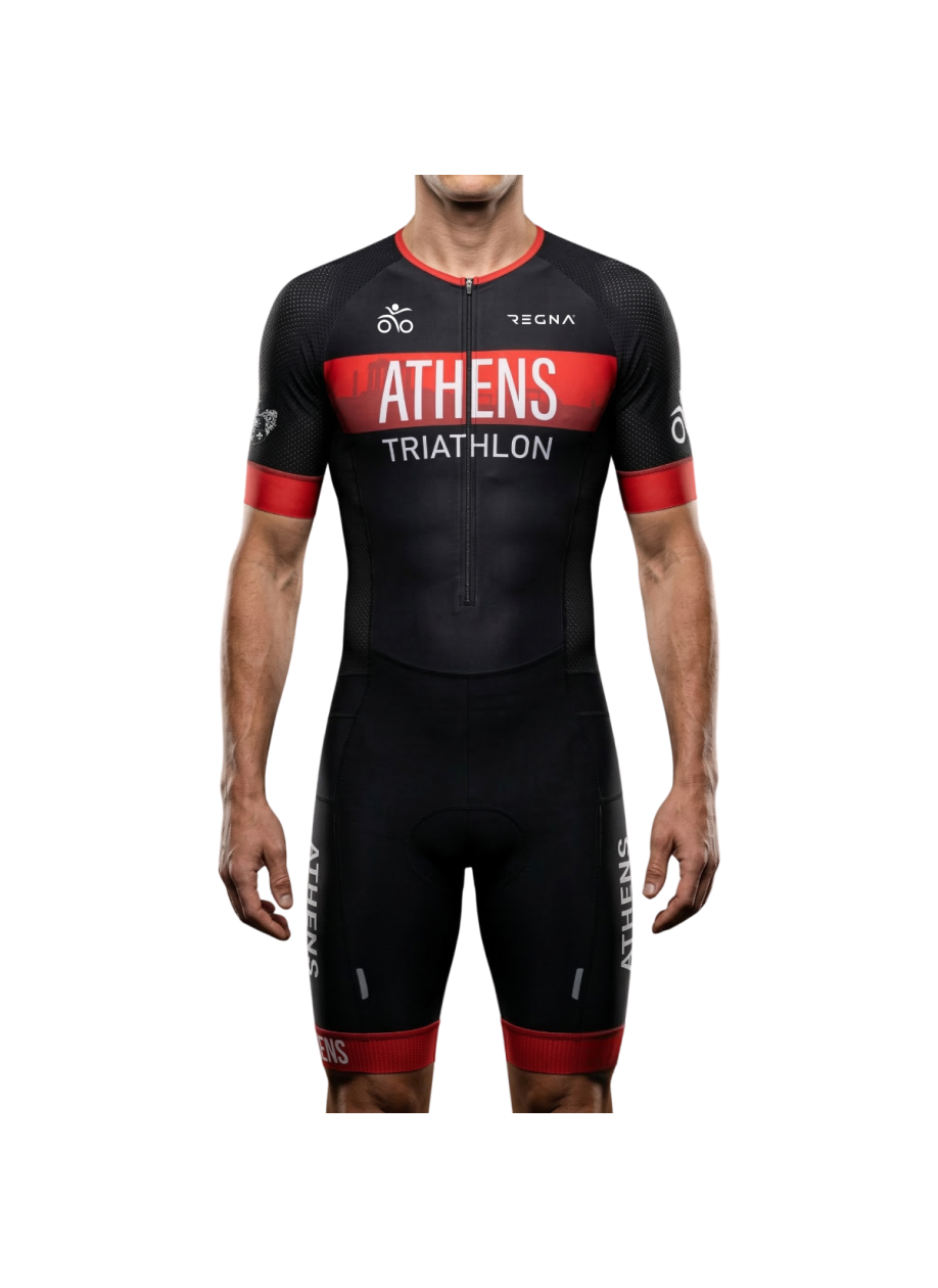 Men's Pro Athlete Trisuit 2/3 Zip - ATH