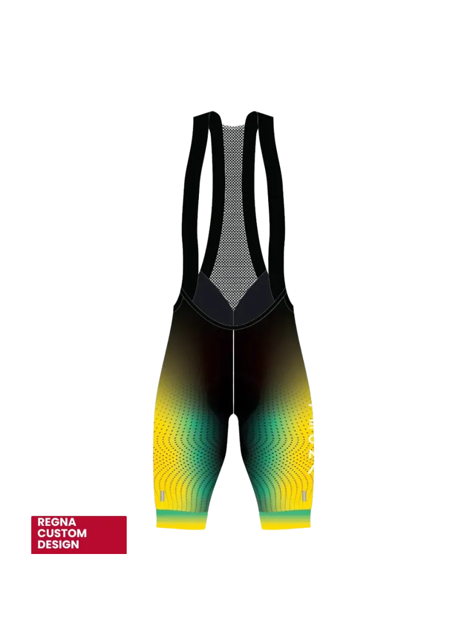 Men's Pro Athlete Cycling Bib - Full Custom Design