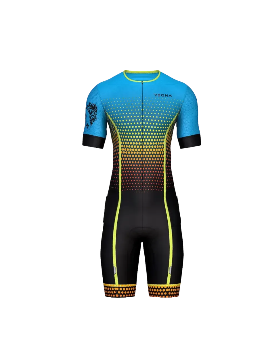 Men's Pro Athlete Trisuit Open Zip - RBD