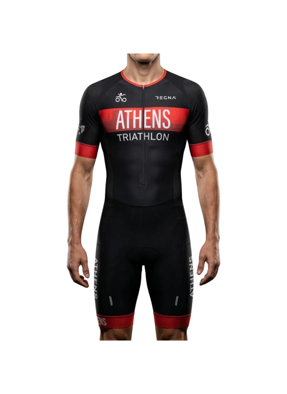 Men's Pro Athlete Trisuit 2/3 Zip - ATH