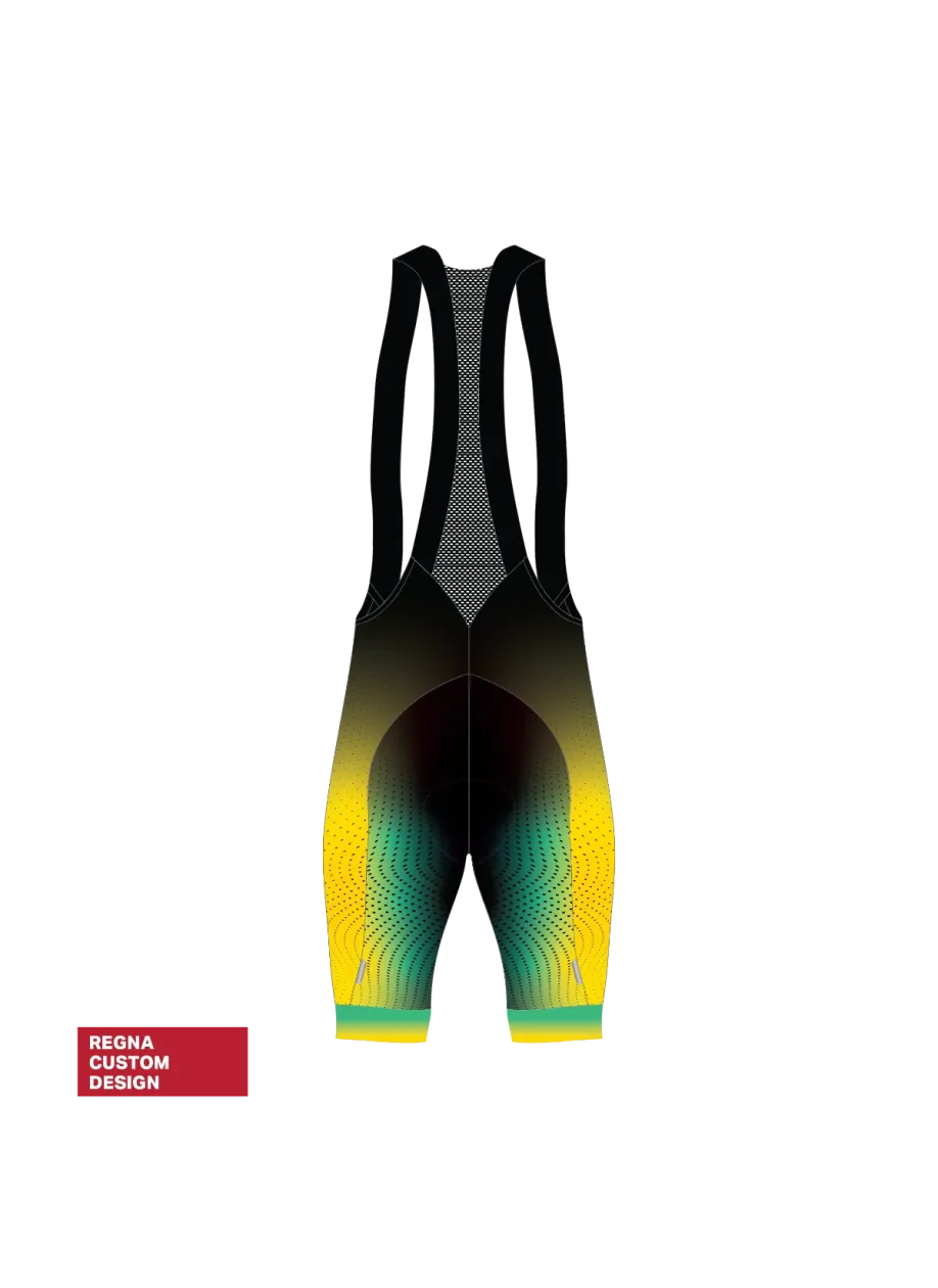 Men's Pro Athlete Cycling Bib - Full Custom Design