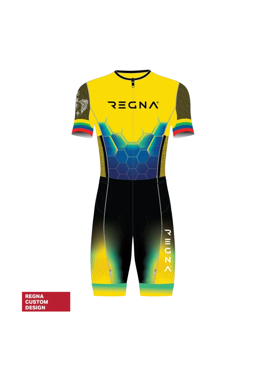 Men's Pro Athlete Trisuit Open Zip - Full Custom Design