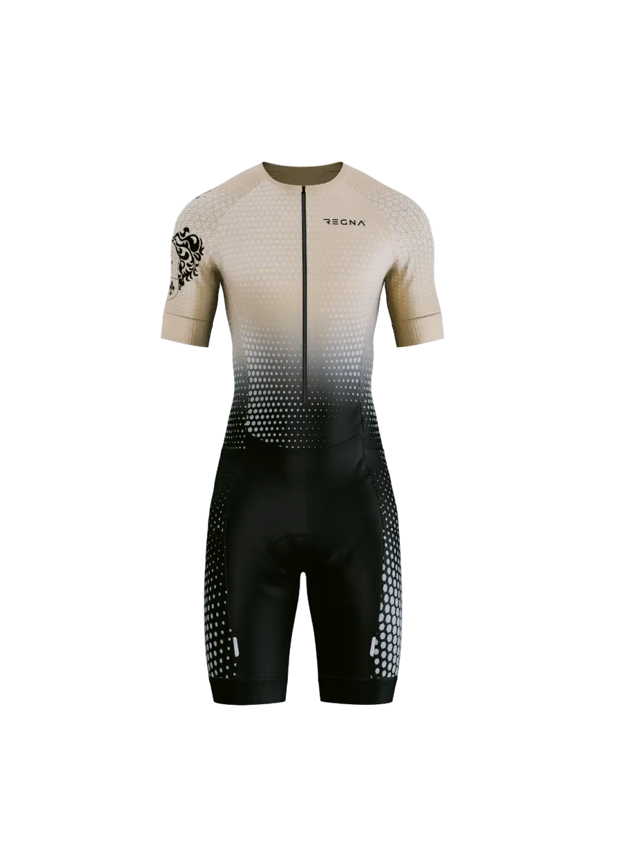 Men's Pro Athlete Trisuit 2/3 Zip - RBE