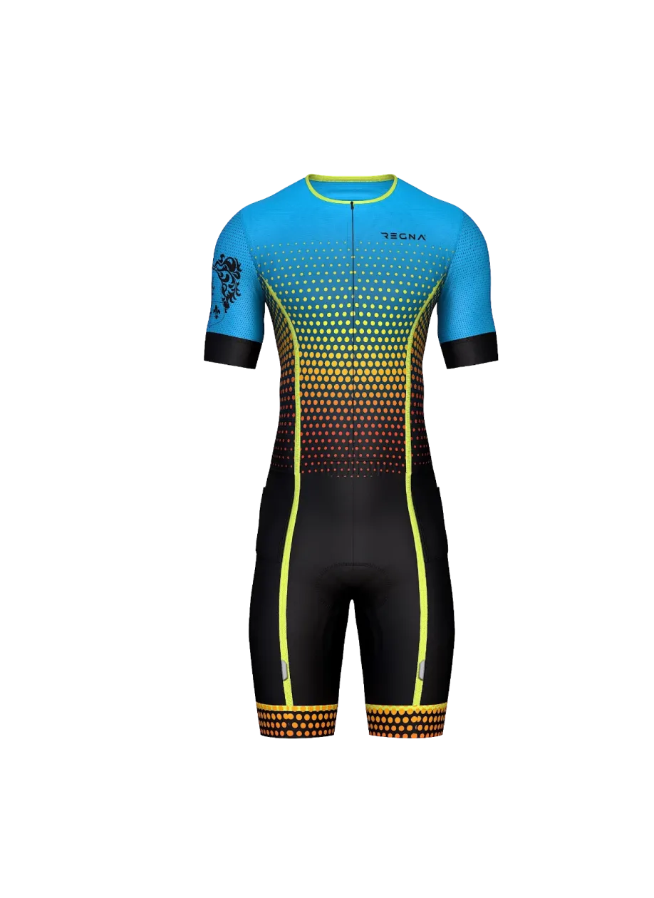 Men's Pro Athlete Trisuit Open Zip - RBD