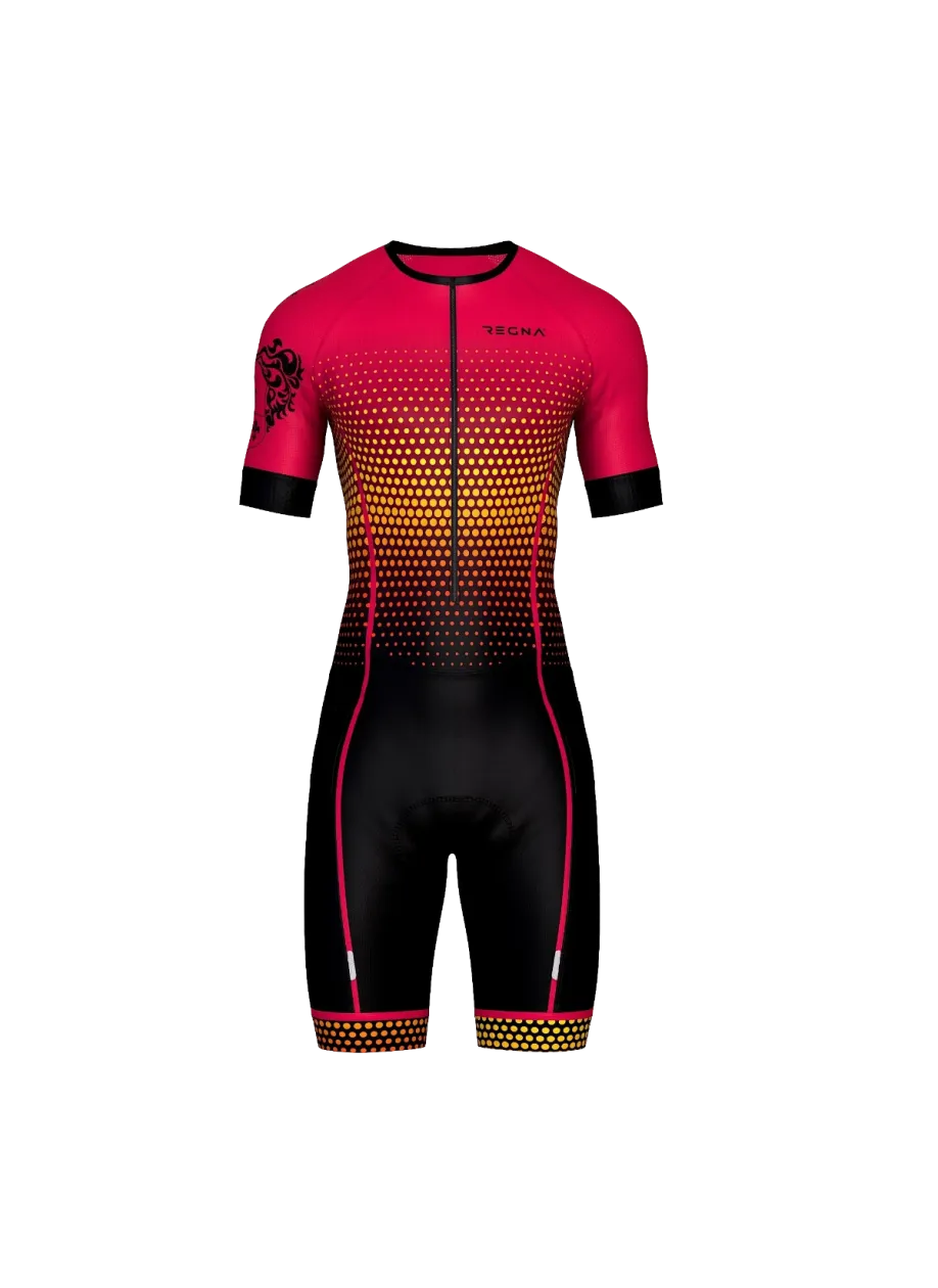 Men's Pro Athlete Trisuit 2/3 Zip - RRD