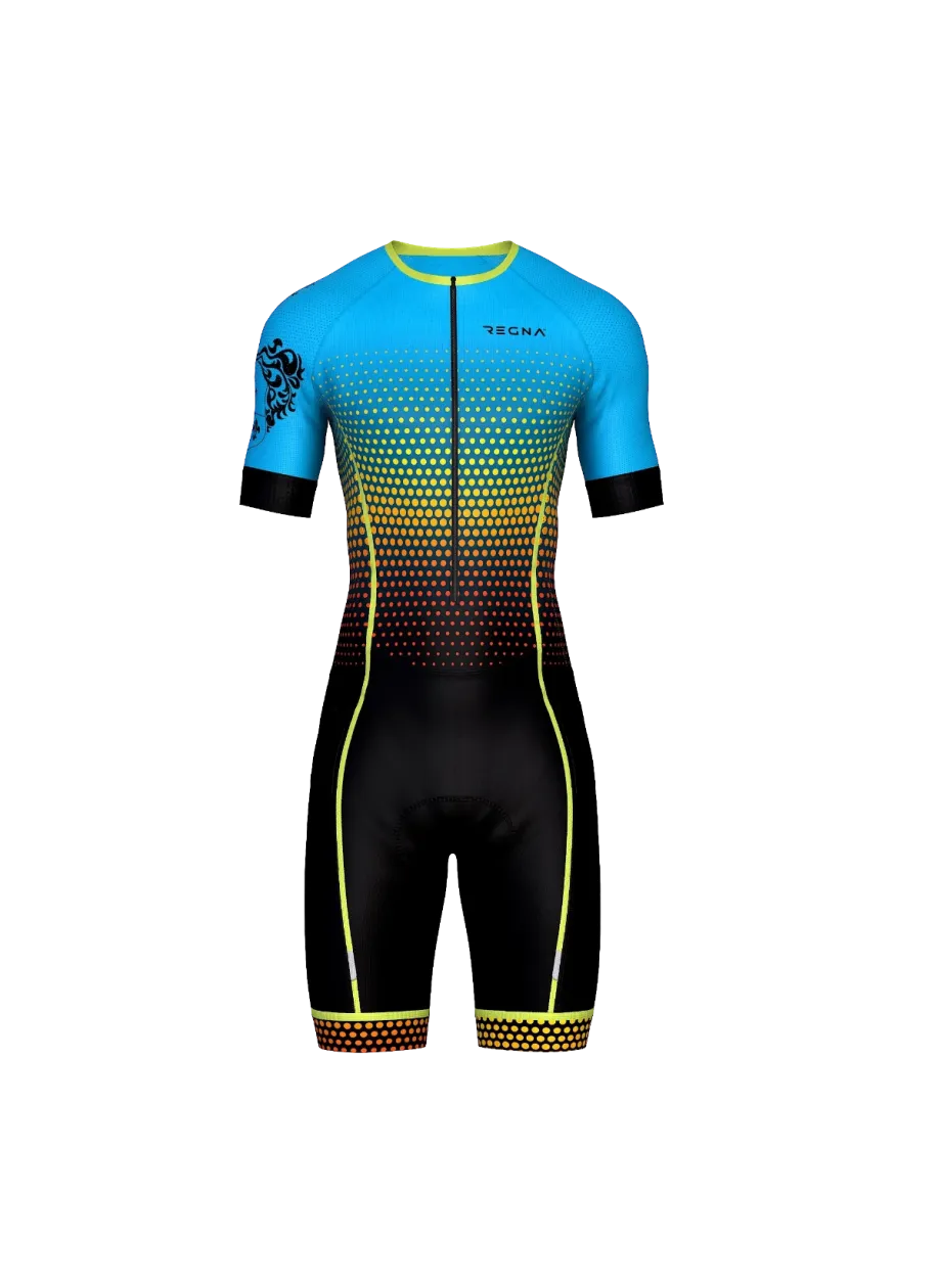 Men's Pro Athlete Trisuit 2/3 Zip - RBD