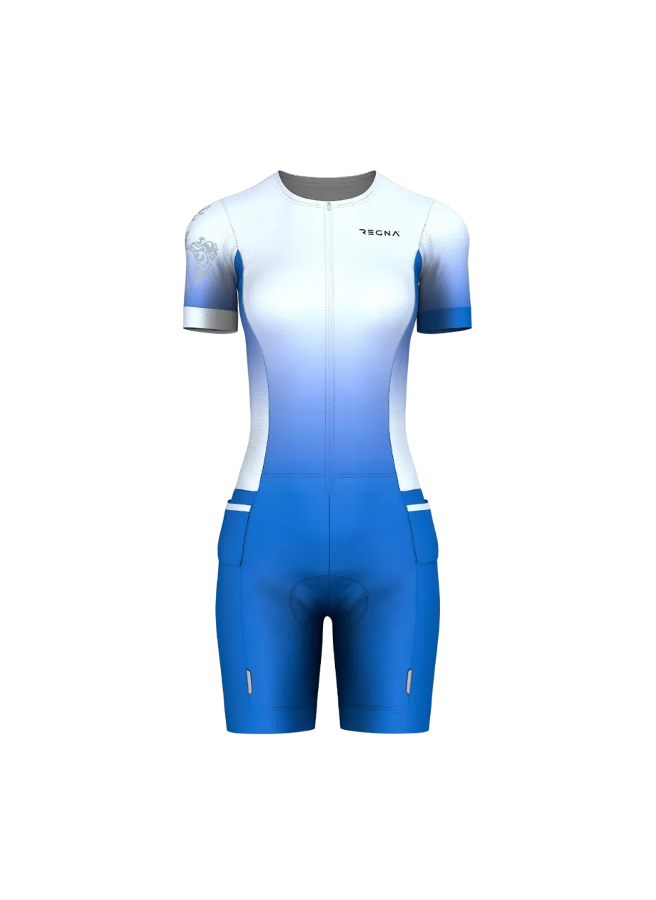 Women's Pro Athlete Trisuit Open Zip - RLB