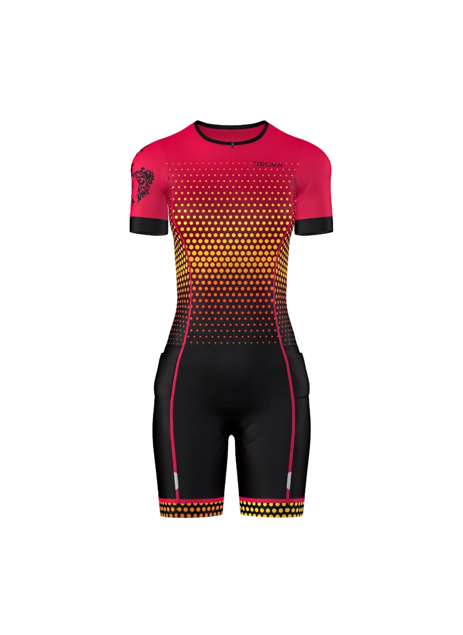 Women's Pro Athlete Trisuit Open Zip - RRD