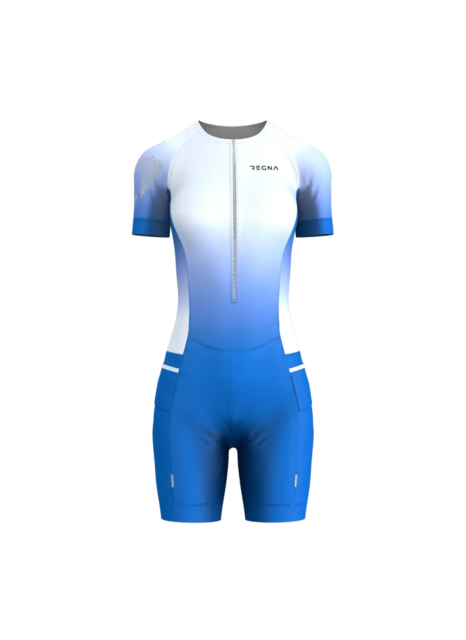 Women's Pro Athlete Trisuit 2/3 Zip - RLB