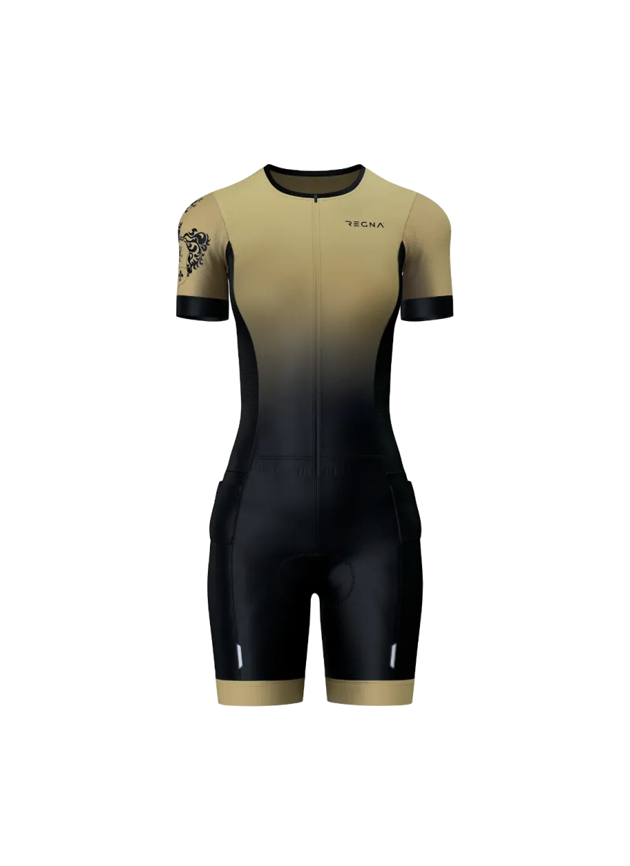 Women's Pro Athlete Trisuit Open Zip - RBE